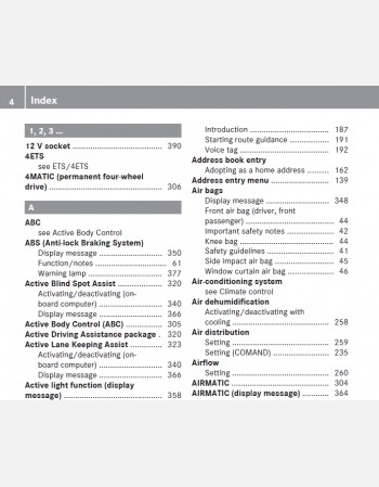 mercedes benz cl class 2011 owners manual